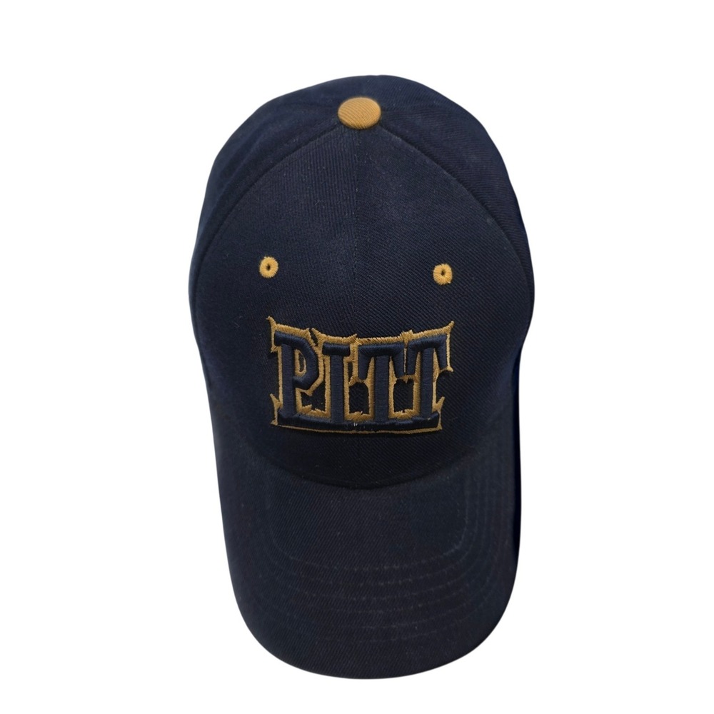 University of Pittsburgh Pitt Panthers Strapback‎ Hat Cap Adjustable Blue